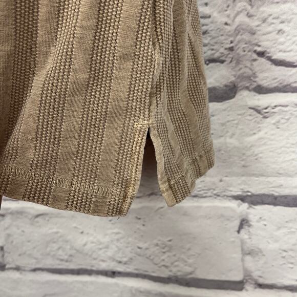 Soft Surroundings Womens S Coastal Grandma Boho Minimalist Mixed Media Tunic Top - Picture 5 of 11